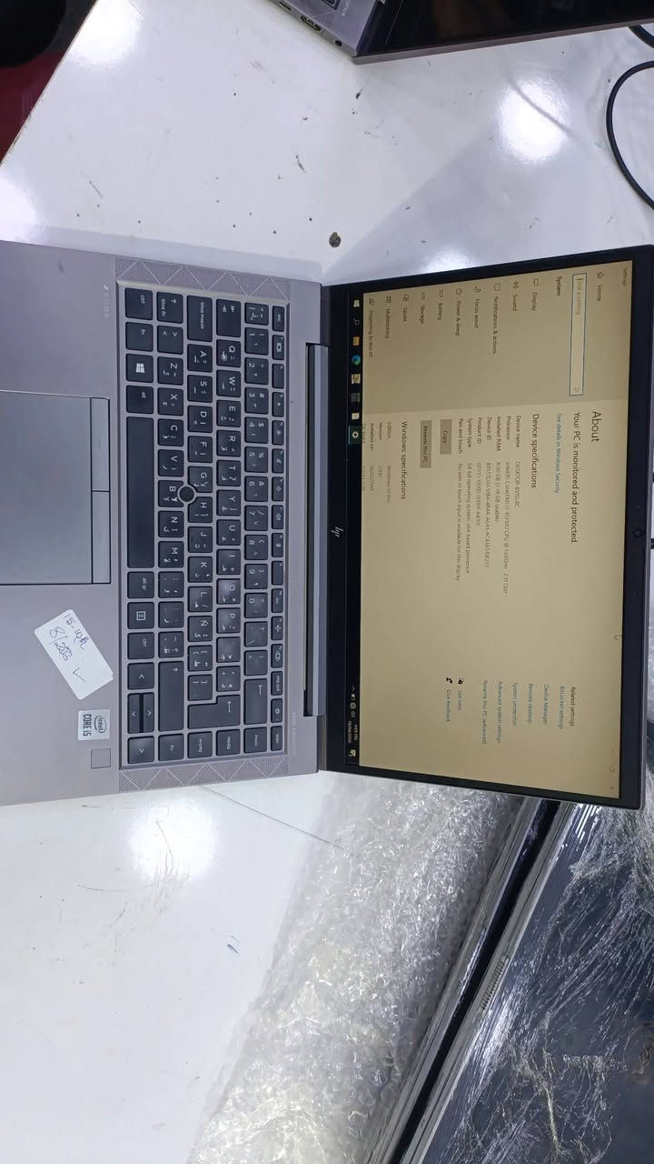 HP zbook
السلام عليكم 
hp zbook 
كوراي 5 جيل ال10 
ذاكرة 256 رام 8
بصمة 
نظافة جداً عالية استعمال شخصي 
السعر 500 الف وبيها مجال بسيط
مكاني بغداد


**إذا كنت صاحب هذا الإعلان وتريد حذفه لأي سبب، رجاءا أرسل رسالة إلى الدعم الفني**