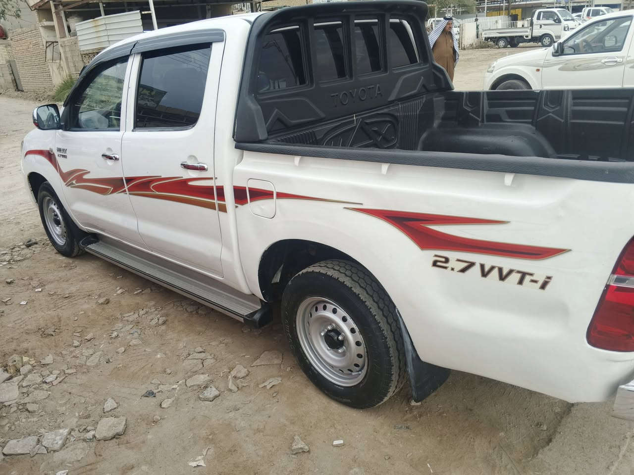 فلاونزا 2011 شاصي 12 سنويه 28 بيها صبغ بالجاملغ الخلفي من جهه السائق تخم تاير محرك جيد جدا تبريد والكهربائيات كلها شغاله رقم واسط انكليزي المكان الصويرة السعر 145 بيها مجال ***********....***********
