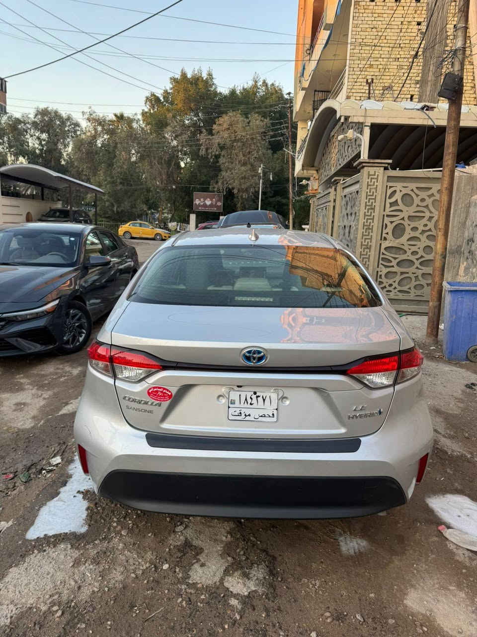 كورولا هايبرد 24 جاهزة ومرقم حادثه موضح بالصور مبددل فقط بنيد بأمريكا السعر 160 مكانه بغداد *********** وتساب وتصال
