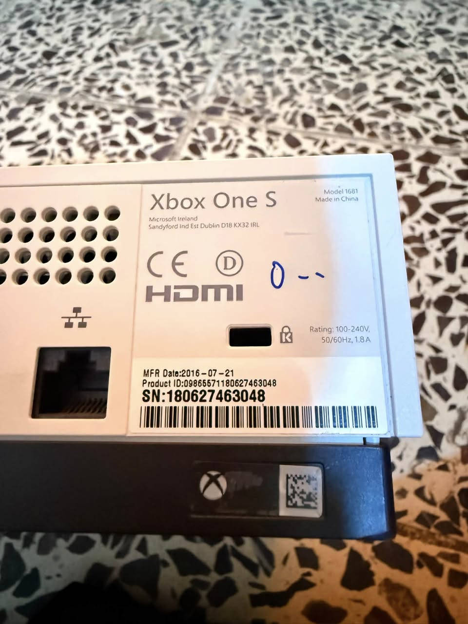 🎮 للبيع: جهاز Xbox One S (بحالة ممتازة)
المساحة:500 —

 الملحقات:

 جويستيك (يد تحكم) أصلية عدد 1.

 كامل الملحقات والوايرات الأصلية (واير الطاقة + كابل HDMI).

 حالة الجهاز: نظيف جداً وجاهز للاستخدام مباشرة.

💰 السعر وعنوان الاستلام

 السعر:175 بيه مجال

 الموقع: بابل الهاشميه

📞 للتواصل والاستفسار

 رقم الهاتف:*********** واتساب🟢

 المراسلة: متواجد على تطبيق ماسنجر (Messenger) للاستجابة السريعة.
