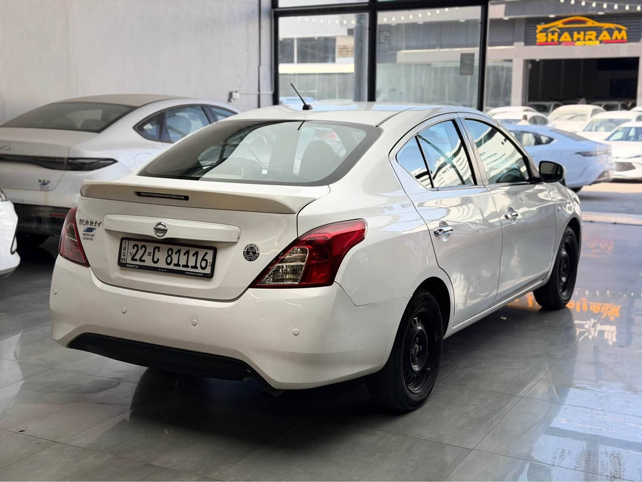 نيسان صني 2023 ماشي 99 الف 4 قطعة صبغ عليها 12 ورقه غرمات ينزل من سعرها مكان اربيل شركه مصطفى كارس بيع مراوس سعر 94 ورقه ينزل من سعرها 12 ورقه غرامات 82 ورقه للاستفسار ***********/*********** أربيل, العراق
