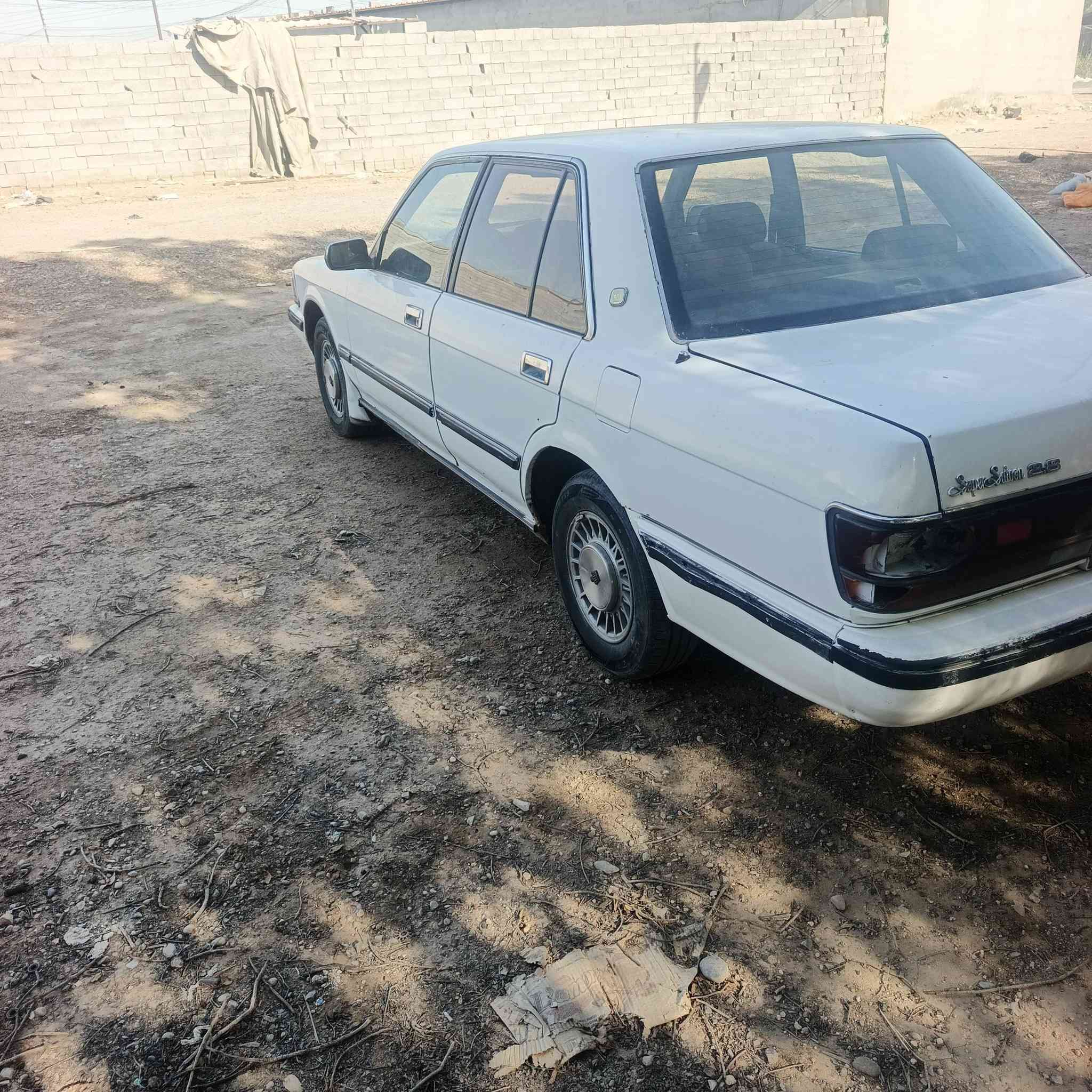 السلام عليكم سوبر سيدان موديل ٨٨ رقم بغداد دولي بسمي سنويه جديدة محرك نضيف كير اوتماتيك يسره بلاد بيها صبغ حزام بدون حادث السعر ٣٨ مكانها بغداد المعامل *********** أو ***********
