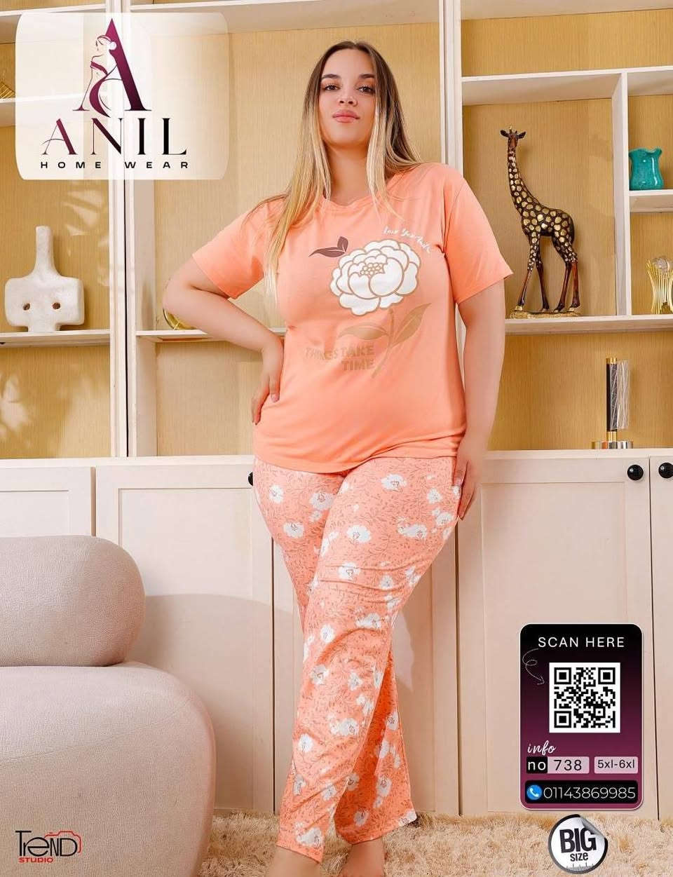 كيرڤيولا_هوم_وير 🖤🤍
  New summer 🌏 Collection 2026
Curviola_home_wear 🩵🩷
الخامه : سنجل ليكرا قطن 100‎%‎🦋
المقاس: big size تلبيس ل 120 كيلو
5Xl…6Xl📏❤️
الكود: 4106 🔥
السعر:  💵💸                        

خامة_تقفيل_جودة ♻️
كوني_متالقه⚜️🦋
للحجز والاستفسار واتس 01002119312


**إذا كنت صاحب هذا الإعلان وتريد حذفه لأي سبب، رجاءا أرسل رسالة إلى الدعم الفني**
