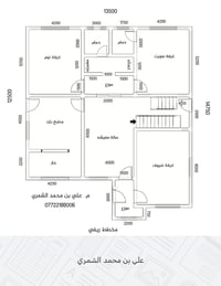 وبركاته نصمم جميع انواع المخططات و والواجهات باسعار تنافسيه تصميم مخطط...