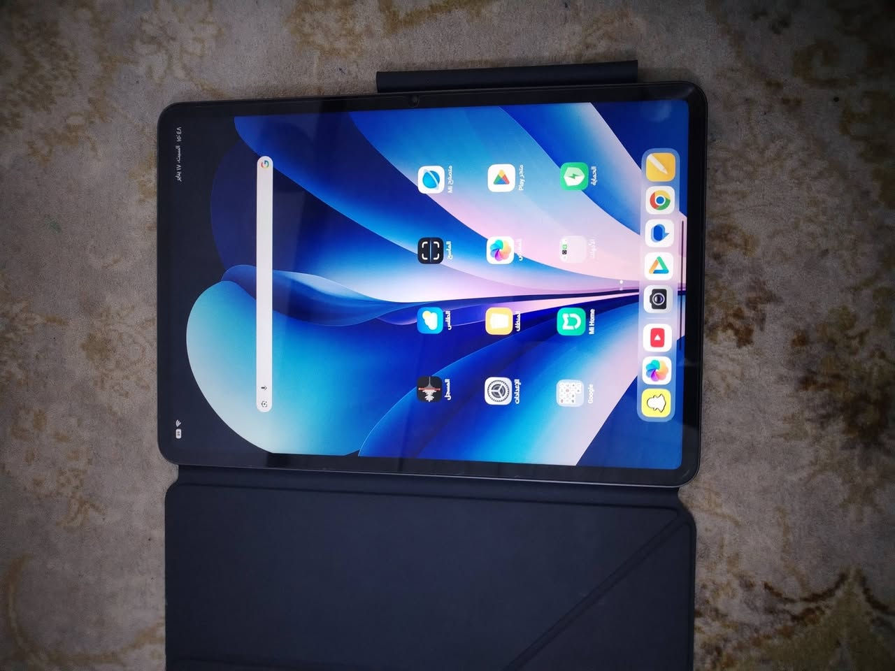 تاب xiaomi pad7 اخر اصدار ذاكره 256 بعده جديد مستعمل قليل نضافة 100 %  الرقم ***********مكاني ديالى بعقوبه سعر 450 وبي مجال قليل
