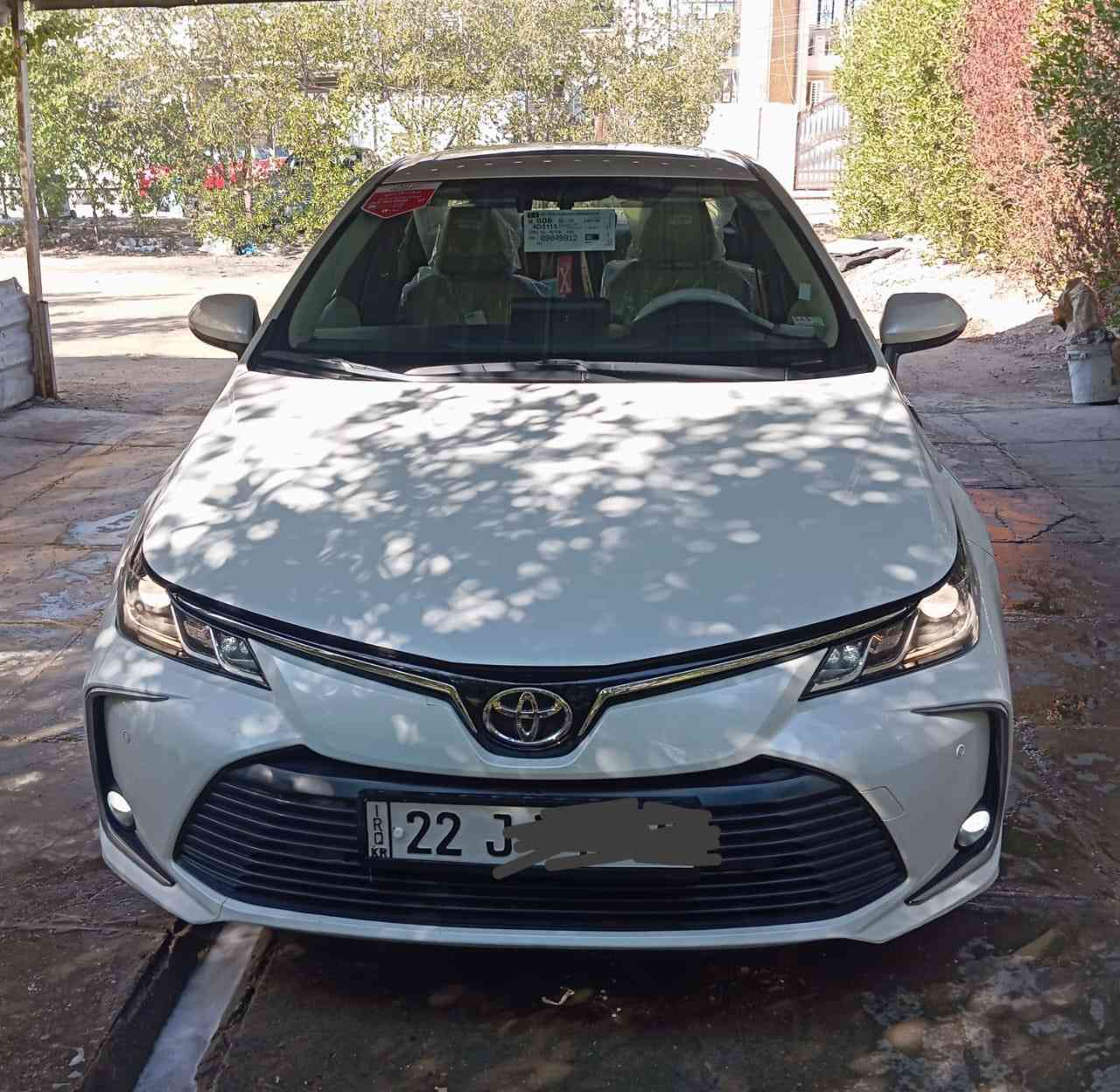 سلام عليكم كورلا ساز  موديل2022   رقم أربيل أسمنه فول موصفات اسعر155وبيه مجال بصيط مكان سياره بغداد رقم الهاتف ***********
