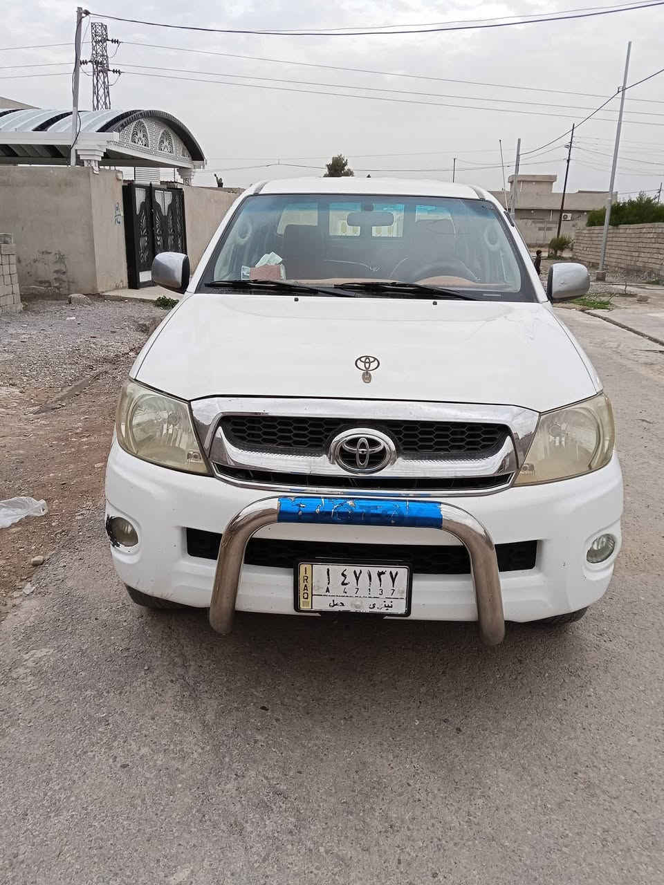 بيك اب هايلوكس دبل اكسل 
موديل 2008 

رقم نينوى مشروع وطني 

سنوية الى 2028

شرط التحويل 

محرك بشرط 

كير بشرط 

كوبون بانزين 

بيها قطعتين صبغ فقط 

الاتصال 

 ***********
