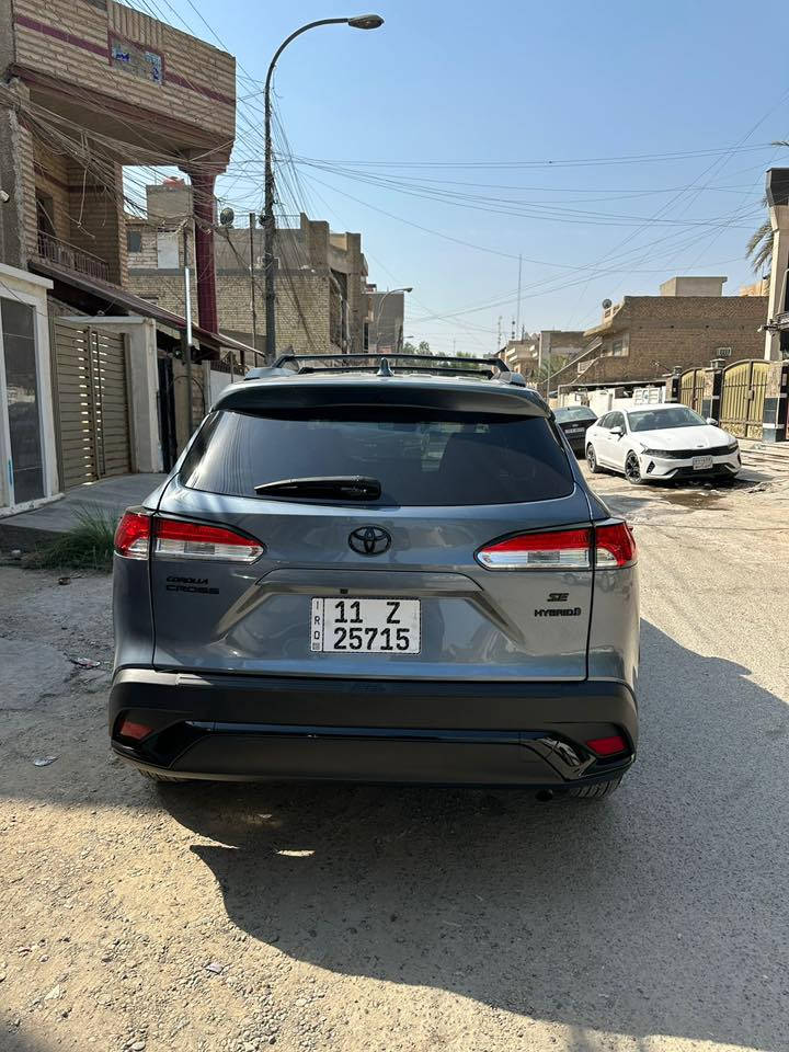 كورلا كروس 2024
وارد امريكي بدون ايرباك بدون دواخل
ضررها شخط بالبنيد وبارد بالجاملغ الايسر شبر فقط موضح بالصوره 
السياره فئة se
بلاك ادشن
السياره AWD
دبل ماطور 
السعر 188 ورقه وبيها مجال بسيط
للاستفسار ***********
مكاني بغداد/ حي القاهره
