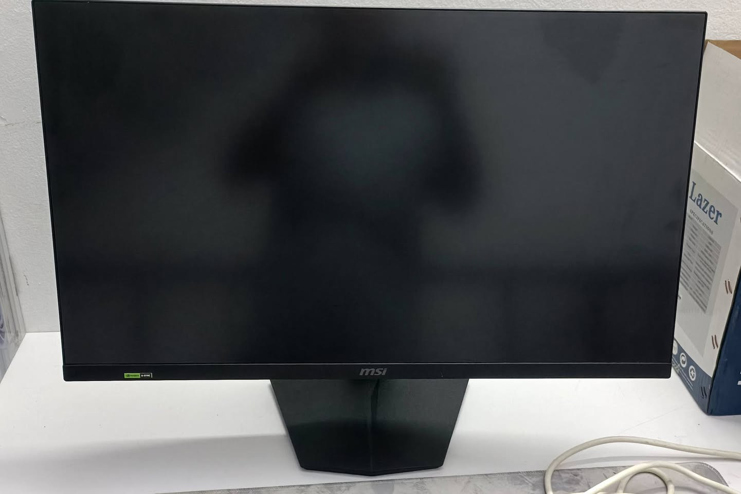 متاح شاشة+يوبي اس اونلاين ١كيفي يوبي اس 1500 اوف لاين براند ليزر
Msi g274f 
حجم 27 inc
Ips 
Fhd
180hz
1ms
نضافه ١٠٠٪ شغاله شرط الفحص بدون ديد بكسل فقط الفلين وياها بدون كارتونه
١٧٥ الف 

يوبي اس شركة rook اونلاين 1kv
مستعمل قليل 
١٧٠ الف  مع كارتونته نضيف ١٠٠٪

يوبي اس براند ليزر شرط الفحص والشغل نضيف ١٠٠٪

مع كارتونه ٧٥ الف 

مكاني بغداد مدينة الصدر 
متوفر توصيل 

موجود واتس 
***********
