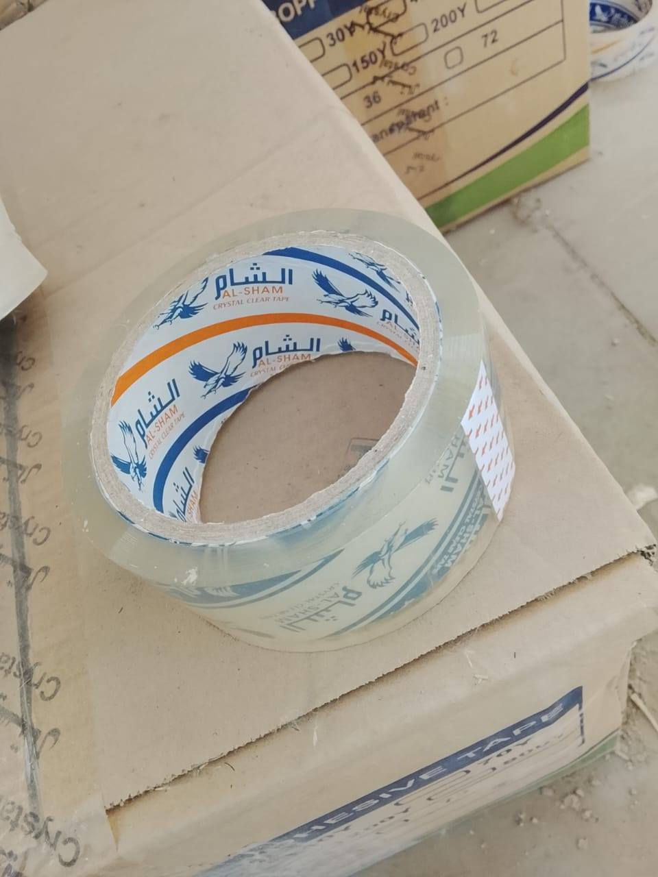 🔹 متوفر شريط لاصق صناعي عالي الجودة 🔹
✔️ لاصق قوي وثابت
✔️ مناسب للكرتون، التغليف، المخازن، المعامل
✔️ نوعية ممتازة ما بتفك بسهولة
✔️ أسعار جملة منافسة جداً
***********
