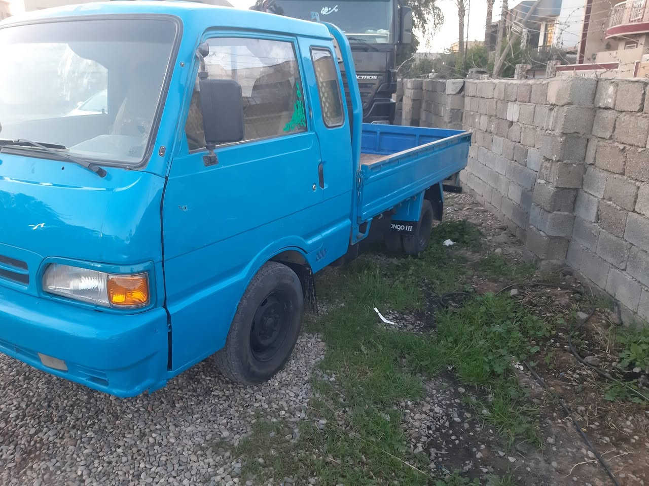 كيا بنكو موديل ١٩٩٥ رقم صلاح الدين الماني ٧جنكال .كير ومحرك واكسل وشاصي جيد.تخم تاير .دوشمةوباتري 
 جديد.تحويل مباشرالعنوان ديالى خان بني سعد 
***********
