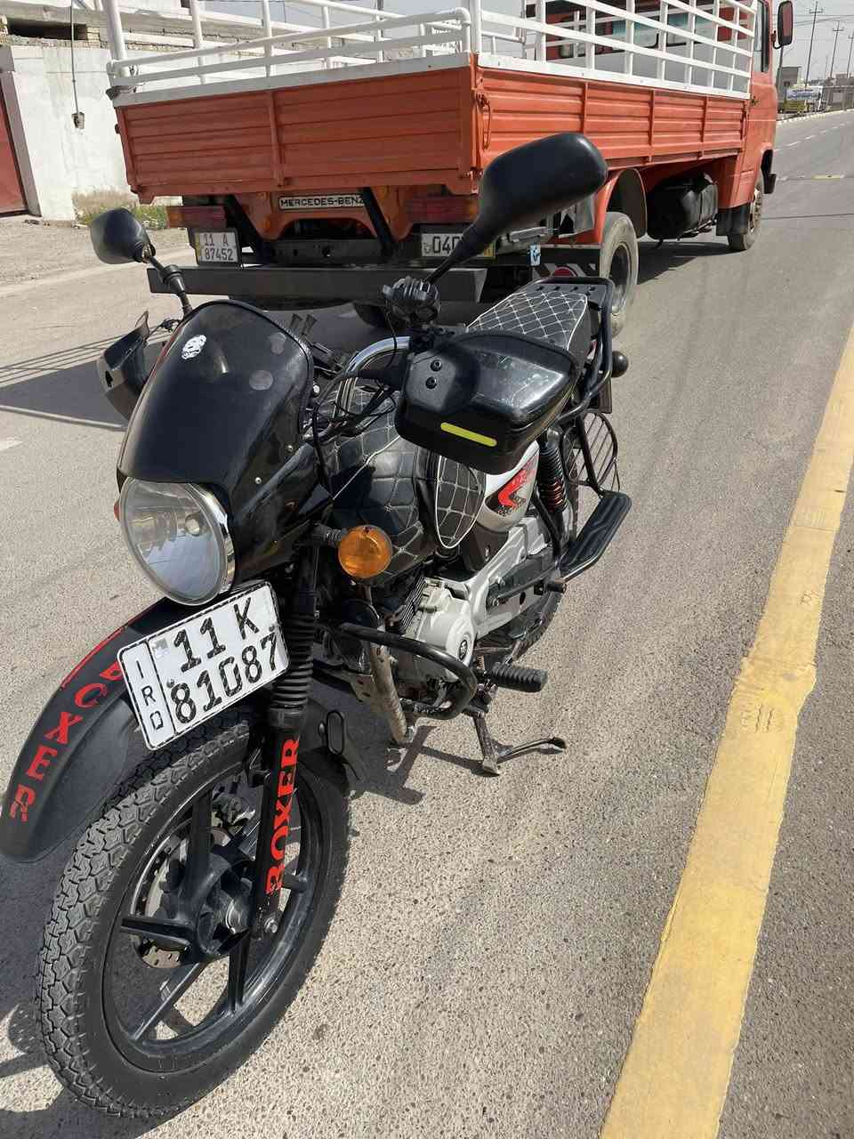 بوكسر مديل 2021 لوحات ثنين ورقم مميز إنكليزي  عنوان بغداد  رقم *********** متوفر بي واتساب السعر 1750 وبيه مجال
