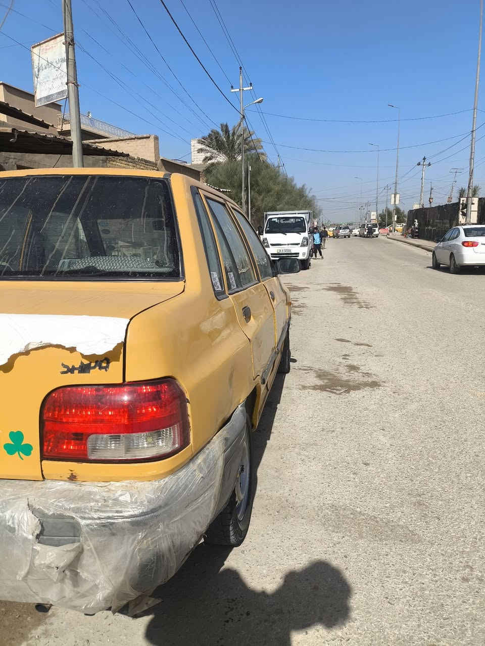 السلام عليكم سايبا للبيع موديل 11 سياره كفاله مكينه كير شواصي حداديه سياره جاهزه مانقصه شيي تنكر سويج وتطلع وين. مايعجبك ترايك 160 مصفره ولا ربع عليه سعر 22 وبيه مجال  مكان ديوانيه قضاء الشاميه. عمي المو شراي لا يخابر ويشلع كلبي هواي خابروني امسح المنشور ويجذب  ***********
