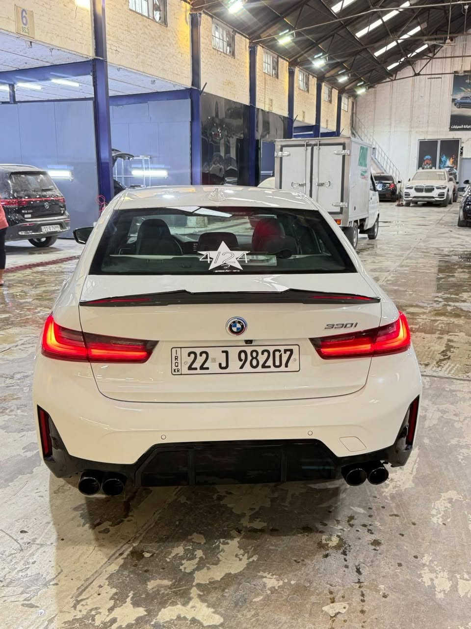 بي ام دبليو 330 i  موديل 2022 
ماشية ٥٦ الف كيلو فول فول مواصفات 
حادثهة جاملغ عكس السايق وبنيد
محرك كير واير بشرط مامفتوح 
سيارة حيل نظيفة كلشي عل بلاد جديد 
سنوية هزة كلشي جديد مدفوع لـ
باسمي السنوية بشرط تحويل وغرامـة
سيارة مابيـها دينار مصرف كامل من كل نواحي
رقم صاحب سيارة ***********

💲 علق سوف يوصلك الرسائل سعر

