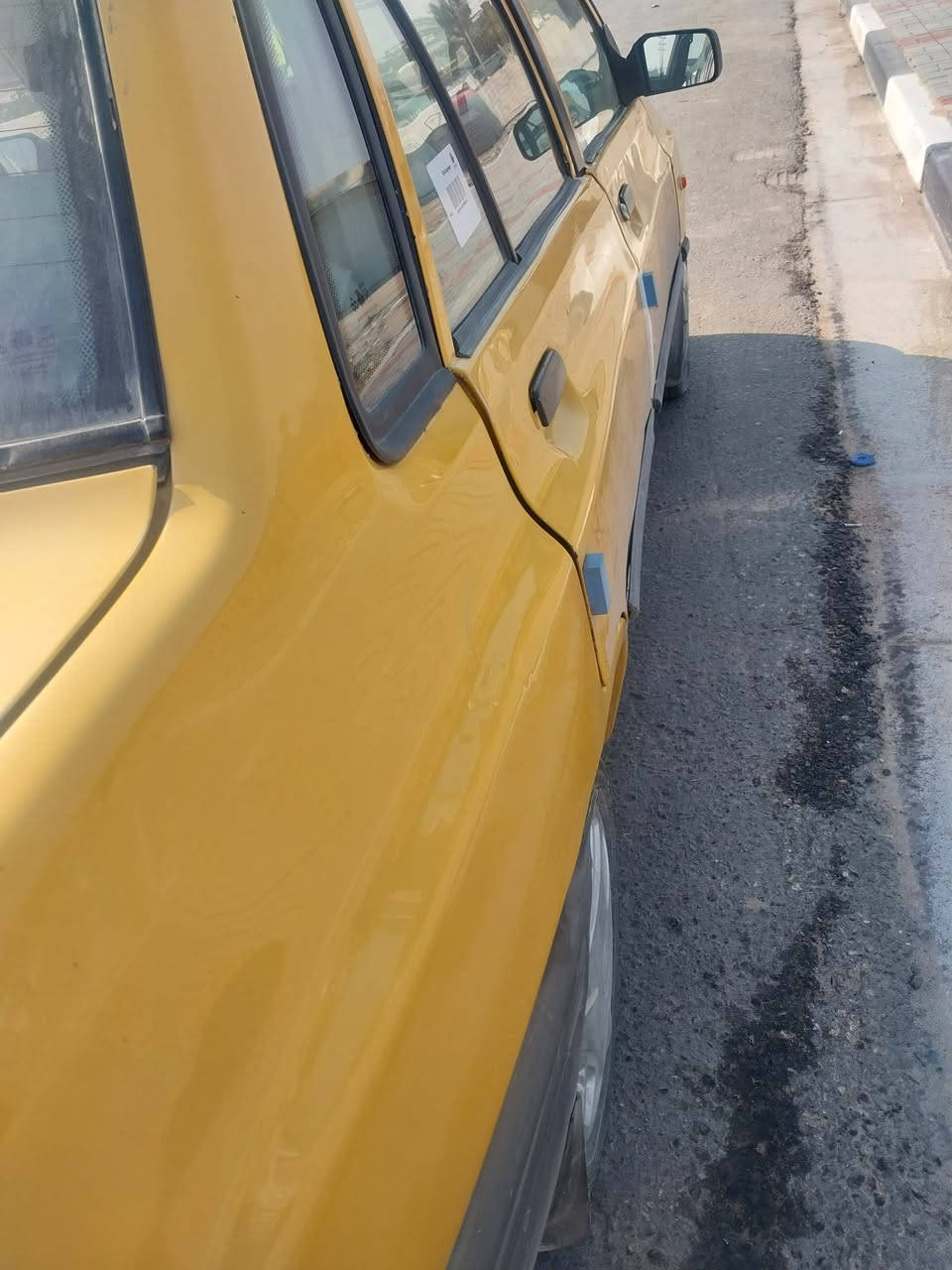 اسلام عليكم سايبه موديل ٢٠١٢ رقم بغداد نكليزي مصفر هيه وغرامات سنويه ال ٢٠٣٠ سياره خير من الله حداديه ومكينه وكير جدد باتري ومشط وراديتر جيدات لاضربه ولاضبغ شواصي لاخياس ولاتعمير  سياره موجوده بكربلاء الاستفسار ع رقم *********** غير متواجد ع الفيسبوك سعر ٢٨ ابيه مجال
