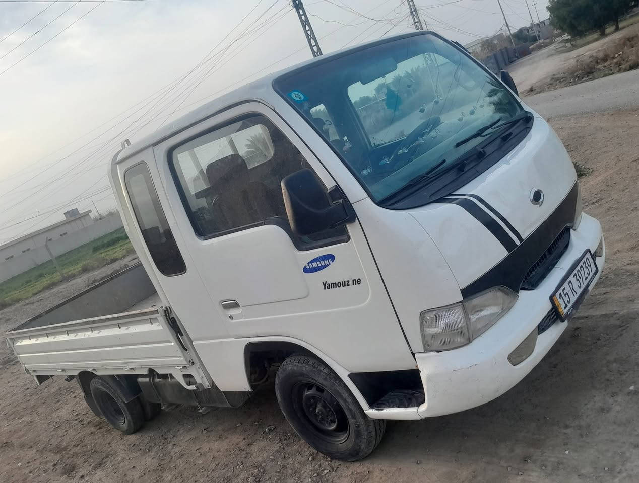 السلام عليكم كيا سامسوك موديل 2000 سياره جاهزه محرك بي تبخير سنويه 2030 بسم البايع شراي يتصل ***********/***********  السعر 50بيها مجال مكلف بالنشر الفلوجة الصقلاوية
