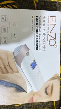 جهاز ليزر منزلي للجسم والوجهه رجالي ونسائي ماركة اينزو الاصليه السعر 1...
