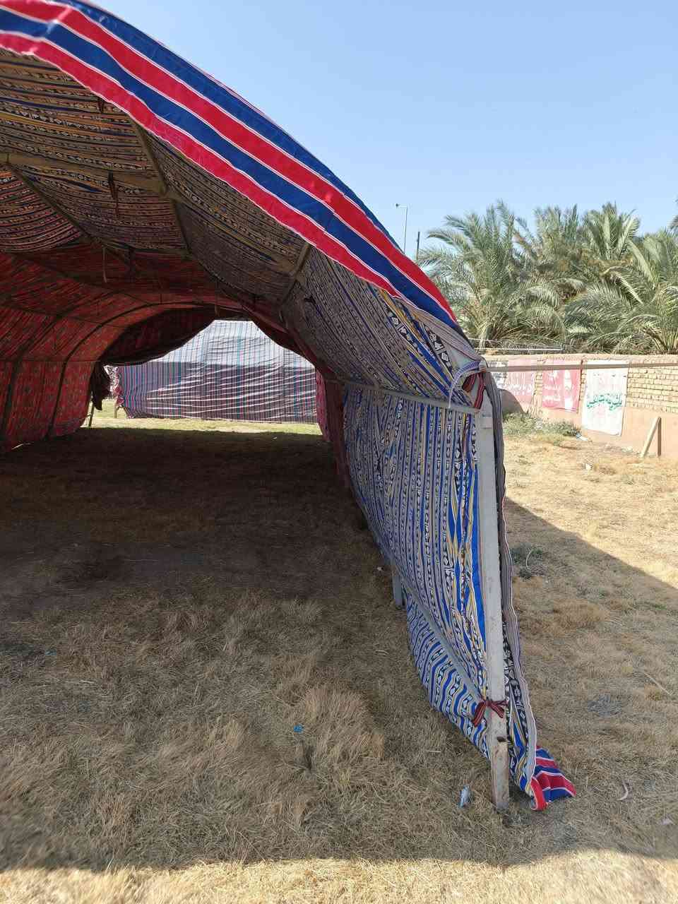 جادر كامل الطول 12 متر والعرض 4ونص ***********
