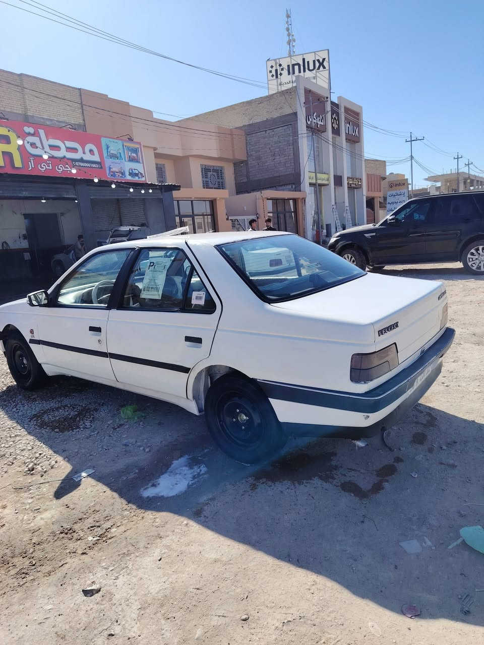 السلام عليكم بيجو ٤٠٥   2009 رقم نجف نكليزي مداور ثاني يوم سياره حلوه نضيفه بيها قطعتين السعر ٣٢ بيها مجال قليل مكاني نجف الاتصال ***********
