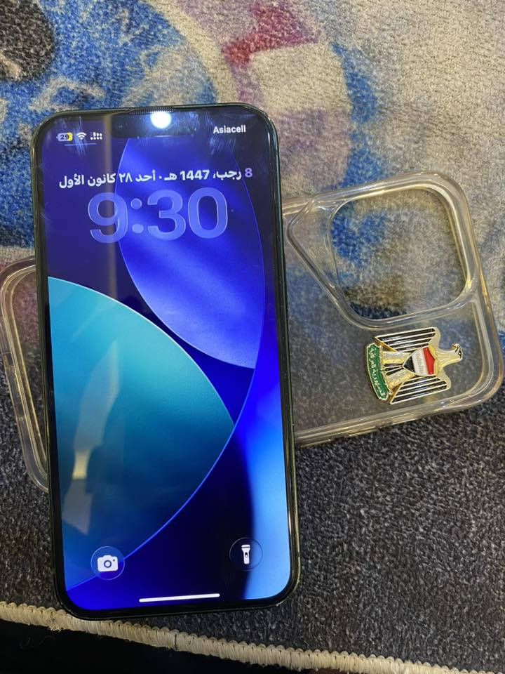 السلام عليكم
أيفون 13عادي 
ذاكره 128
دبل سيم 
بطاريه 94
نموذج M 
شرط ما مفتوح بس الظهر مكسور 
السعر 400وبي مجال 
عنوان موصل ايسر 
***********
