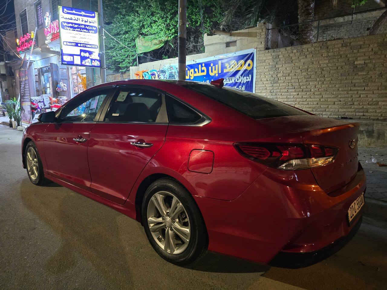 سوناتا 2018 امريكي
رقم اربيل بأسم شركة
سنوية ل2030تنتهي
ماشية 89800 الف ميل

حادثهه بنيد مصبوغ ودعامية مصبوغة وجاملغ الايمن مفتوح وراجع بارد

محرك 2400  GDI
اشاير بالمري
الكشنات الامامية تدفئة
كشن السايق كهرباء
مانع انزلاق
حساسات جانبية وخلفية 
ثلاث انظمة قيادة
تايرات جديدة دسكات وفلنجات جدد
السعر 138 وبيهة مجال

***********
***********
