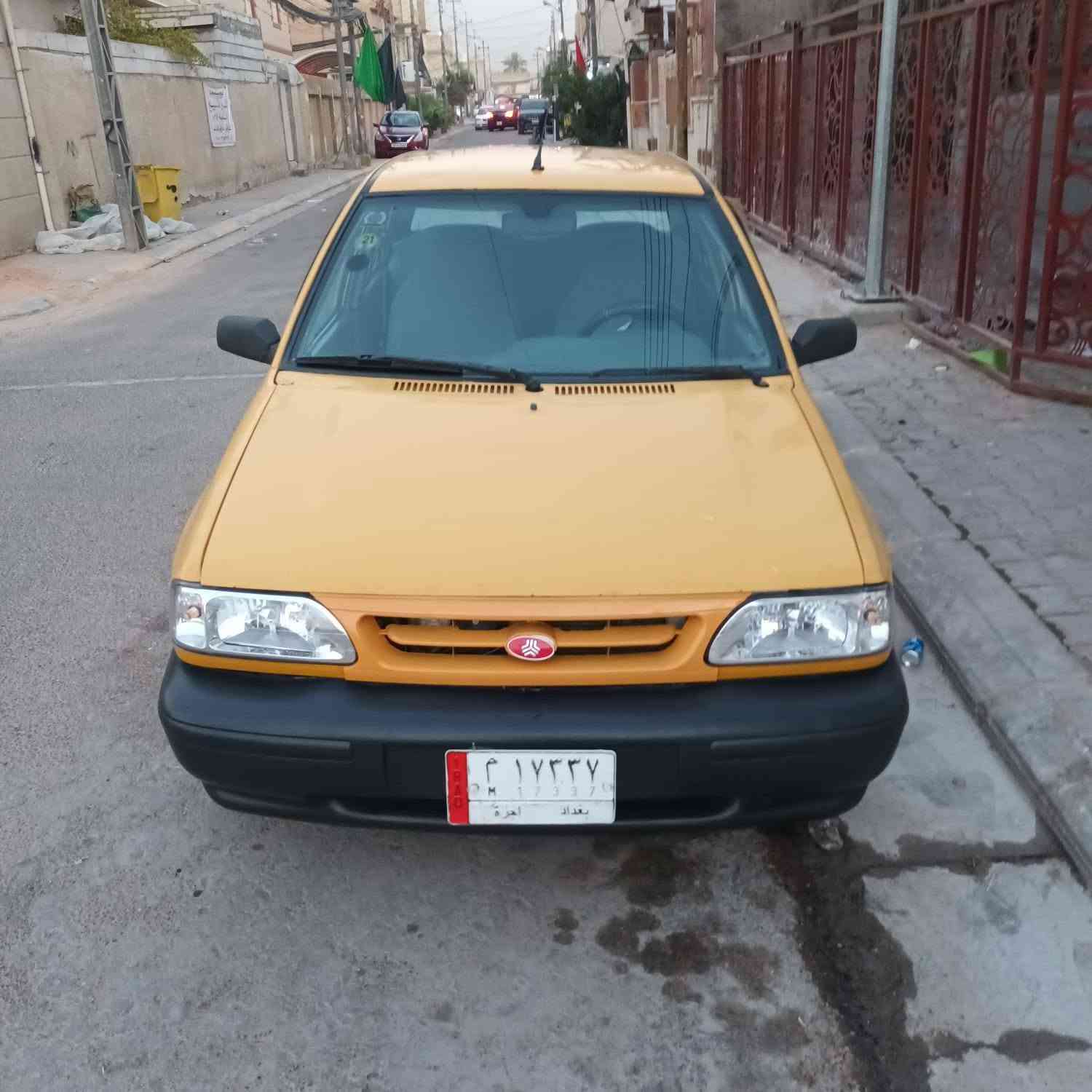 السلام عليكم سياره سايبا موديل 15 للبيع مكفوله من ضربه كير محرك حداديه بل كارتون تبريد عل سويج براكيتات و شواصي كفاله عامه مصفره هيئه و غرامات تحويل ثاني يوم سعر 32 و بيه مجال بسيط مكان كربلاء حي الحر الثوره قرب مطعم علي يوسف الرقم ***********
