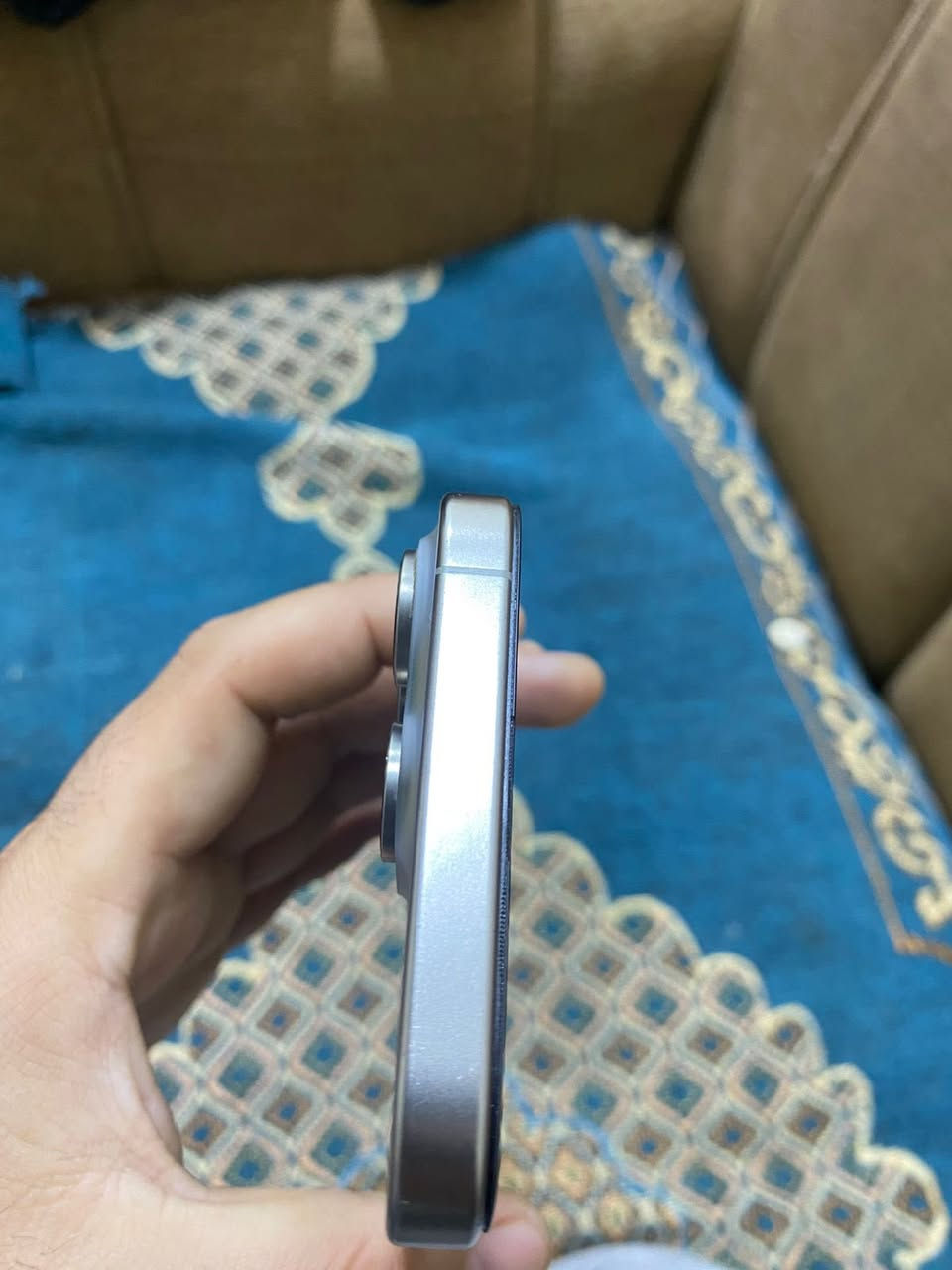 سلام عليكم  ايفون 15 pro max ذاكرة 256 فيس ايدي فقط واكف ولجهاز نضافته كدامكم حيل حيل نضيف مبدل شاشه وبطاريه هم  لشاشه الي مستبدلة نوعيه كلش زينه وتجي تفحص  وتقتنع يلا تاخذه جهاز سعره ٧٧٥ رقمي *********** متواجد واتساب
