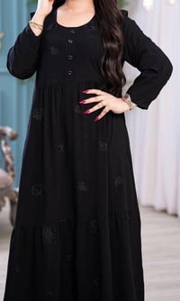 دشداشة كلوش • كشمير مكفول • مقاسات 2XL-5XL