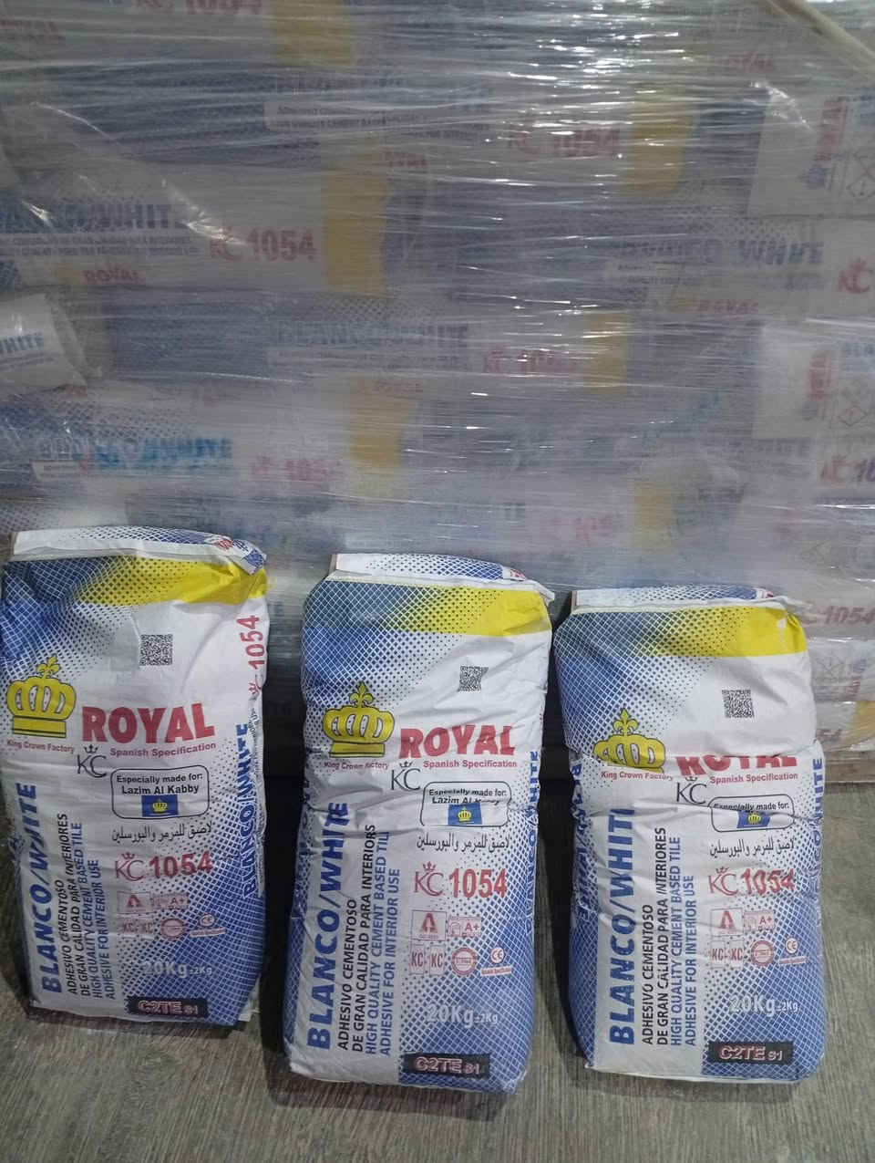 ‏تم وصول مادة لاصقة ROYAL رويال   1054
مستعدون لتجهيز المقاولين واصحاب البيوت بأنسب سعر 
الانبار عنه مجاور إنشائية أبو أيمن خلف بيم ماركت قرب مجمع قسطلي ‏‪
***********
