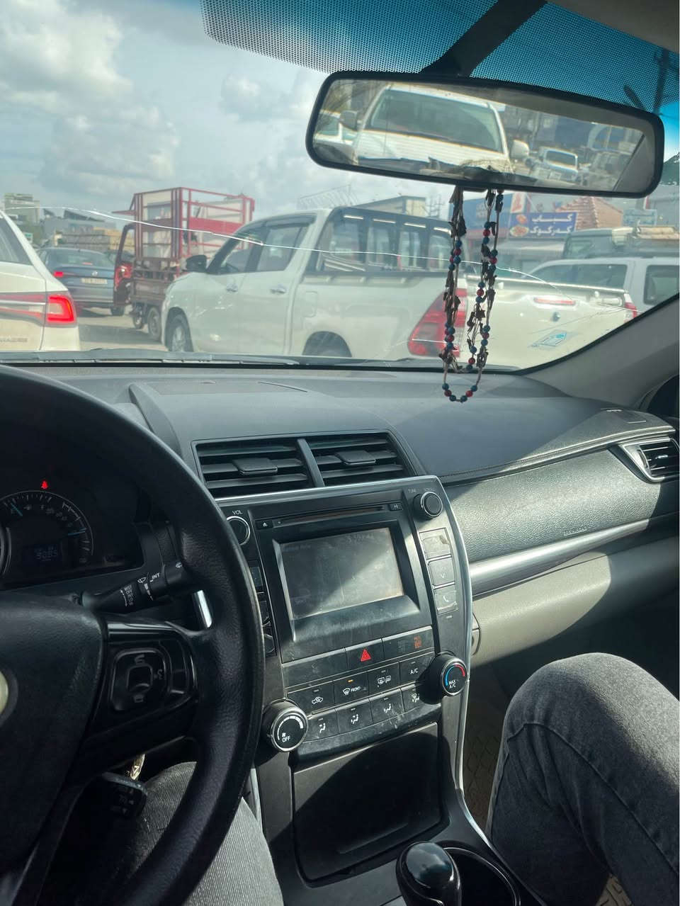 کامری ٢٠١٥ دوو پارچە پێشی سبوغ و سێ پارچە پەمپی امریکا ئئرباگ سیستەم پێشی تۆزێک ناوی گرتوە ١٣ وەرەقە غرامەی لەسەرە  سعری ١٢٢ وەرەقە واتساب *********** أربيل, العراق
