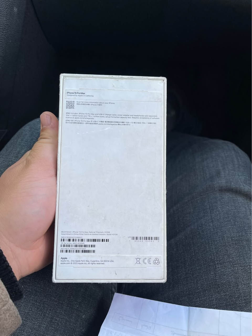 iphone 15 pro max  512 gega 2 sim zaa patri shashai  asli xrawata sar   lok loka  hamw gyani esh aka ba shart pakati bilady mawa   wasli krinakai mawa yak dasta 535 dolar qwfl السليمانية, العراق


**إذا كنت صاحب هذا الإعلان وتريد حذفه لأي سبب، رجاءا أرسل رسالة إلى الدعم الفني**