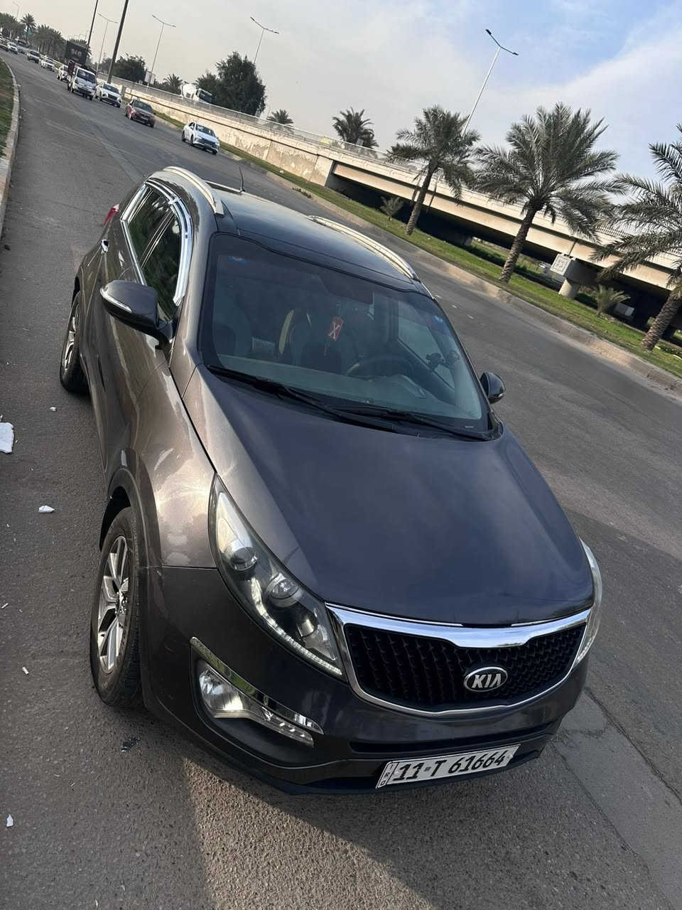 السلام عليكم كيا سبورتاج خليجي 2015 رقم بغداد انكليزي  محرك ٢٠٠٠دوش بانوراما مري شفط تحكم ستيرن بيهة صبغ جاملغ امامي وشي بسيط كلش بهلال الجاملغ الخلفي فقط 
السعر ١٤٢وبيهة مجال بسيط 
للاستفسار الاتصال ***********
بيع او مراوس 
مكان السيارة بغداد الغزالية
