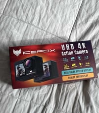 كاميرا ice fox معروفه بقوتها وتصويرها الراقي 4k 60fps تدعم مانع اهتزاز...