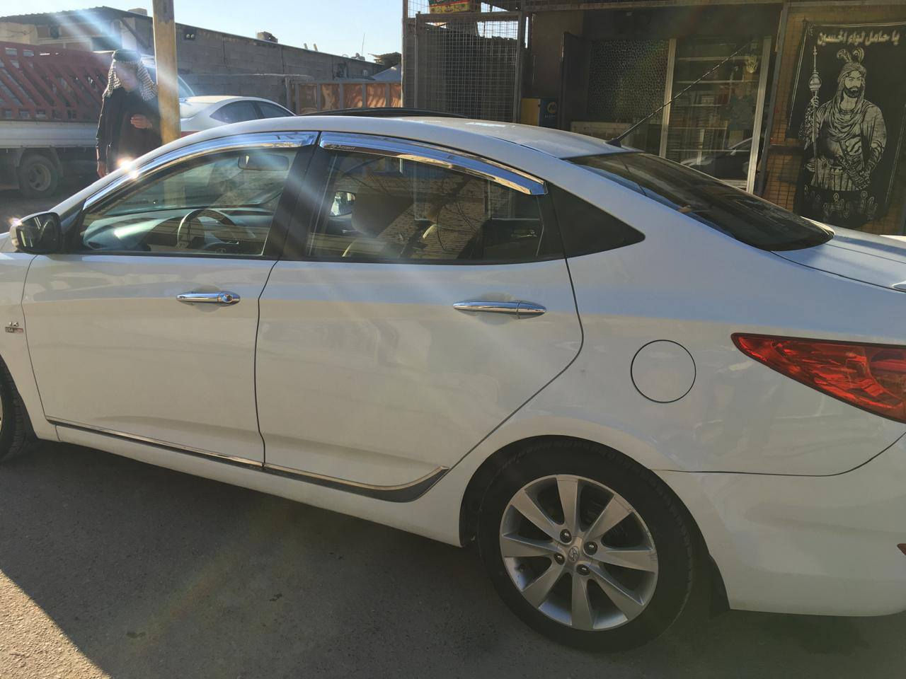 اكسنت موديل ١٢ خليجي للبيع ماشية ١٣١ مكفولة بيها ضربة يم قيق البانزين ضربة خفيفة سعر ١٠٠ وبيها مجال مكاني بغداد للاتصال بالرقم *********** بي واتساب
