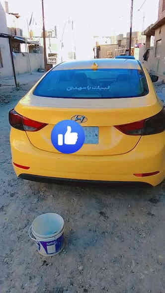 السلام عليكم انتر موديل 16السياره مصبوغه عام ضربته بل جاملغ الخلفي والباب الخلفي السياره حلوه جاهزه  لستفساره ***********
