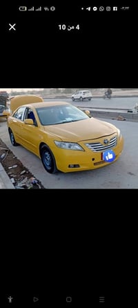 كامري موديل 2009 صفرة وارد خليجي بيها ضربة جاملغ وزلغ بسيط مصفر هيئة و...