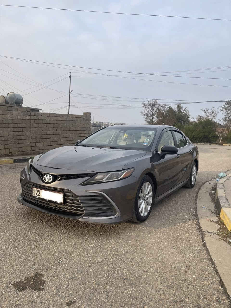 كامري وارد امريكي موديل 2019 رقم اربيل الجديد شرط التحويل سنويه جديده 2027 كير محرك شرط محرك مامفتوح قطعتين صبغ بدون دواخل  سيارة جديده داخل جديد وضع شركه ماشيه 130 صدر طخم تاير جديد مابيها نقص السعر 170 مكان السياره الشركاط الشراي يتصل *********** لموشراي لايتصل
