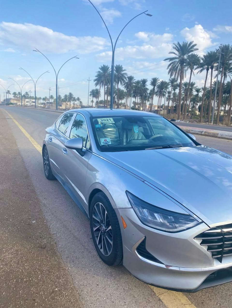 السلام عليكم يوجد سيارة سوناتا موديل 2021 وارد امريكي سيارة حرة المحرك 2500 رقم بغداد السعر 170$ وبيها مجال للأستفسار ***********
