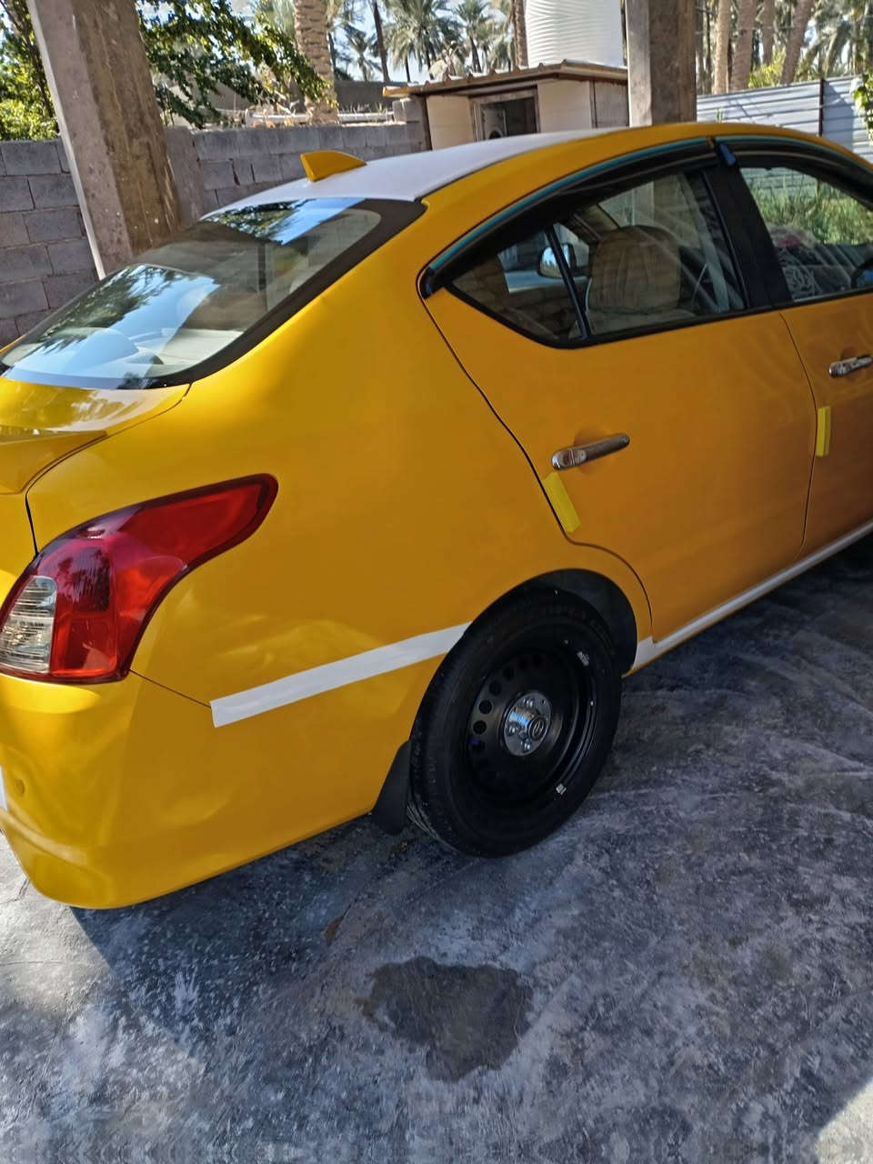 سلام عليكم سياره نيسان سني 24 بسمي لون اصفر خصوصي ملون سنويه 31 بسمي ماشيه 40 سعر 122  لشراي يتصل مكان بابل المسيب بيهه شويه مجال حك جيه رقمي بس اتصال ممتواجد علوتساب خابر مخابره ***********
