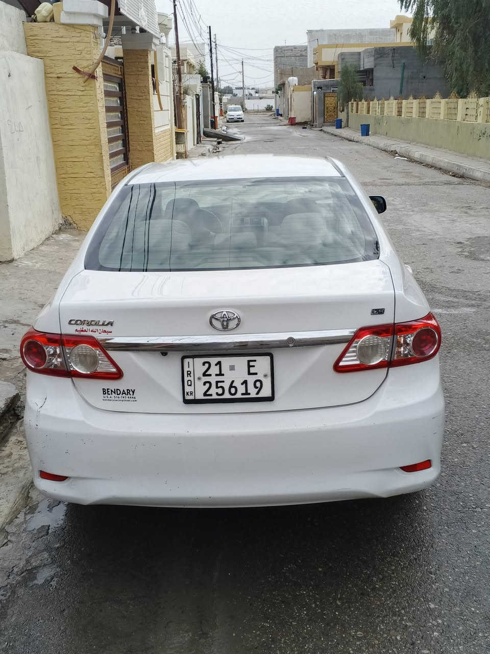 سلام عليكم كورله امريكي  البيع موديل 2011لون ابيض ثلجي الاستفسار عل هاذه رقم ***********
