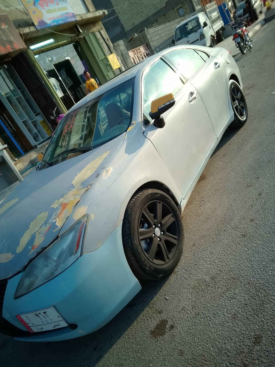 مقدم 45 ورقه بشهر ورقه السعر الكلي 80 ورقه
رجاء رجاء اقره المنشور قبل لا تخابرني
نوع السياره لكزز ES350 ياباني لون برتقالي تكسي
مديل 2008 بصمه فتحه بالقماره تدفه كشنات كشن كهرباء
التبريد راديتر تعبان فان كمبريسر عل فحص كير ومحرك نضاف كل الكهربائيات تشتغل كيج السرعه لايعمل
سعر النقد 75 ورقه تريد الصبغ علينه تريده عليك بالنقد او قصد رقم مميز سنويه ل28 رقم مثنى اجره (963) السياره بدون حادث وعندي السونار وخذ السياره افحص وين ميعجبك ما ابيع باقل من مقدم 45 ورقه والسعر غير قابل لتفاوظ بيع فقط عنواني كربلا حي المعلمين ***********
