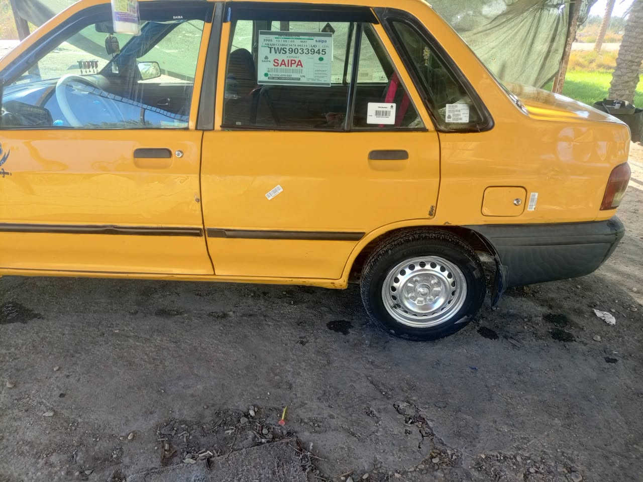 السلام عليكم سايبه موديل ١٣ رقم بغداد انكليزي مصفره هيئه وغرامات كير ومحرك شواصي كفاله الكشر كفاله من الضربه سنويه ل 2030 تخم تاير حداديه ب الجيس شاشه كامره   السعر ٣٢ وبيهه مجال.    مكاني كربلاء طوريج.   

ملاحظه مكلف بنشر ‏‪***********‬‏
