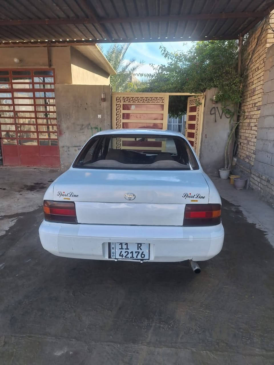 كورلا موديل ٩١ رقم بغداد مصبوغه عام بيها طخه بسيطه بالجنطه  جاهزه مكينه كير حداديه تخم تاير  السعر ٤٢
المكان نجف مشخاب
***********
***********
