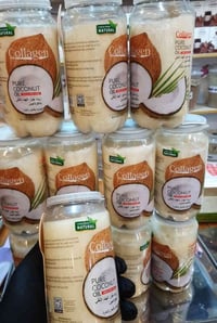 زيت جوز الهند بالكولاجين • ٣٥٠مل • عطاريات توليب هيت