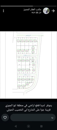 أبو الجوزي • طابو زراعي • ٢٠٠م ١٥٠م