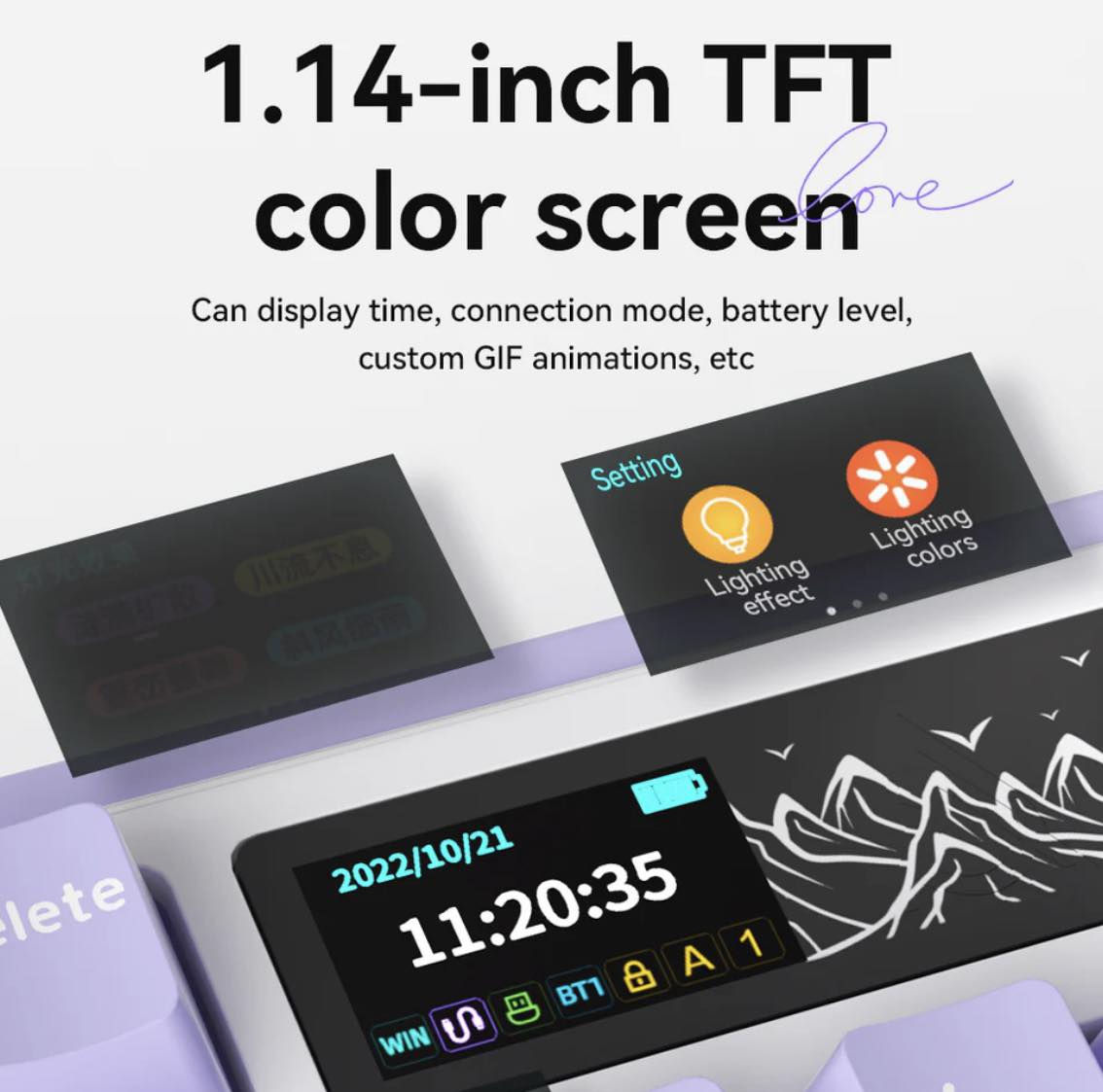 🚀 كيبورد الألعاب الاحترافي Ajazz AK980 – الفخامة والأداء في قطعة واحدة!

✨ أهم المميزات:
• شاشة ذكية (1.14-inch TFT): شاشة ملونة تعرض لك الوقت، حالة البطارية، وضع الاتصال، وتقدر تضيف فيها صور GIF متحركة من ذوقك! 🖼️

• بطارية وحش: سعة 8000mAh، تدوم معك حتى 28 ساعة والـ RGB شغال، وتوصل لـ 110 ساعة بدون إضاءة. انسى الشحن! 🔋

• 3 أوضاع اتصال: (بلوتوث، 2.4G لاسلكي، وسلكي USB-C) عشان يشتغل على كل أجهزتك بكل سهولة. 📶

• Hot-Swappable: تقدر تغير السويتشات بكل سهولة بدون لحام وتصمم صوت الكيبورد اللي يريحك.

• تصميم Gasket Structure: لضمان أنعم تجربة كتابة وأفضل صوت "Thocky" ممكن تسمعه. ⌨️

• إضاءة RGB ساحرة: أنماط إضاءة متعددة تعطي الـ Setup حقك مظهر خرافي.

• متوافق مع الكل: زر خاص للتحويل السريع بين نظام Windows ونظام Mac.

🌟 الحالة: جديد (كرتون)

#Ajazz #AK980 #MechanicalKeyboard #Gaming #RGB #Setup #كيبورد_جيمنج #ارقام_مميزة #تكنولوجيا #العراق🇮🇶


**إذا كنت صاحب هذا الإعلان وتريد حذفه لأي سبب، رجاءا أرسل رسالة إلى الدعم الفني**