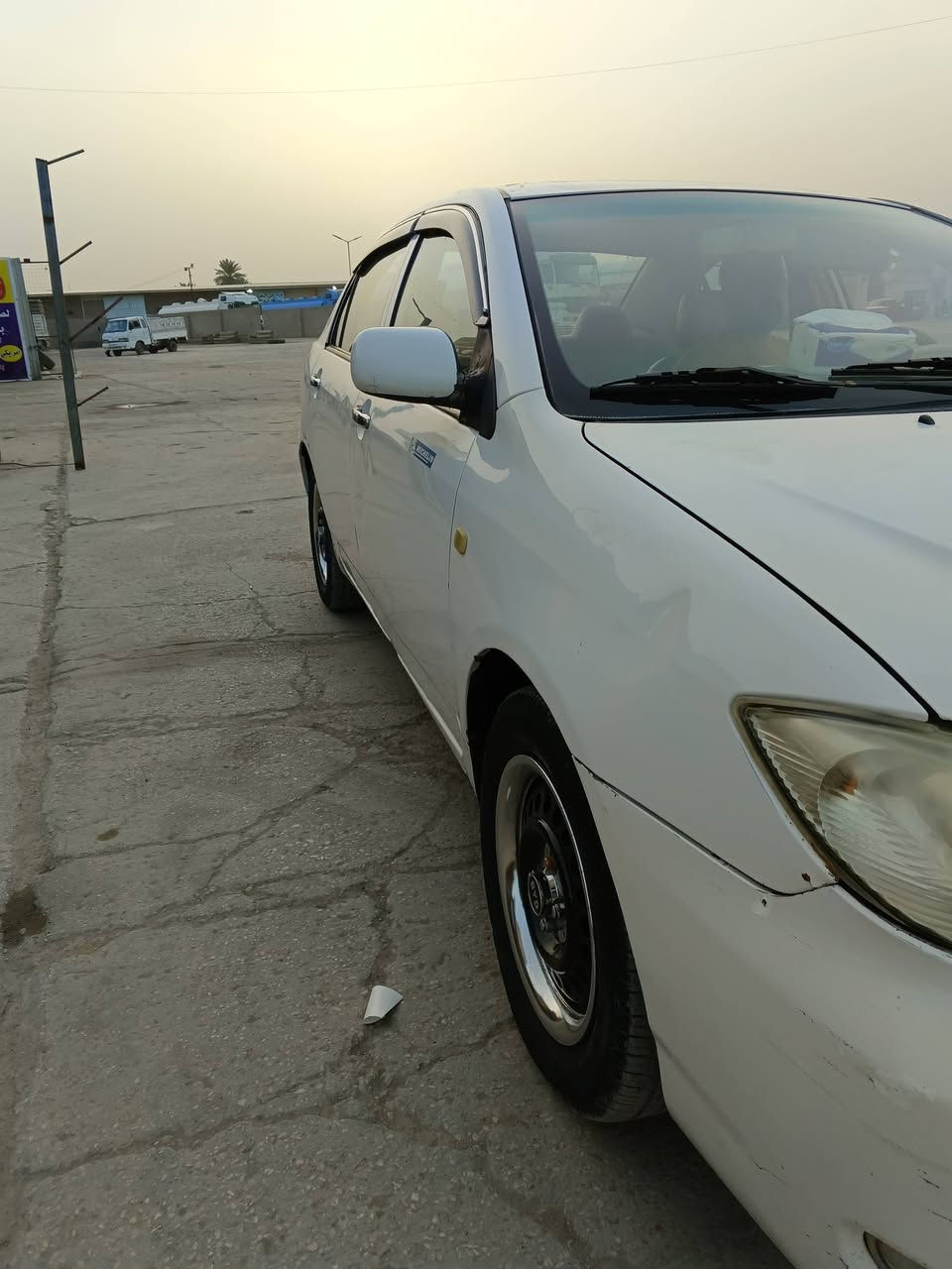 السلام عليكم مكلف بالنشر 
للبيع بي واي دي F3
موديل 2012 مكينة وكير اوتوماتيك خير من ﷲ 
حدادية خلفي امامي جديدة تخم تاير جديد منضومة تبريد جديدة مكفولة من الضربة والصبغ رقم انكليزي بأسم صاحب السيارة السعر 58 وبيها مجال مكان السيارة حلة بابل 
***********
