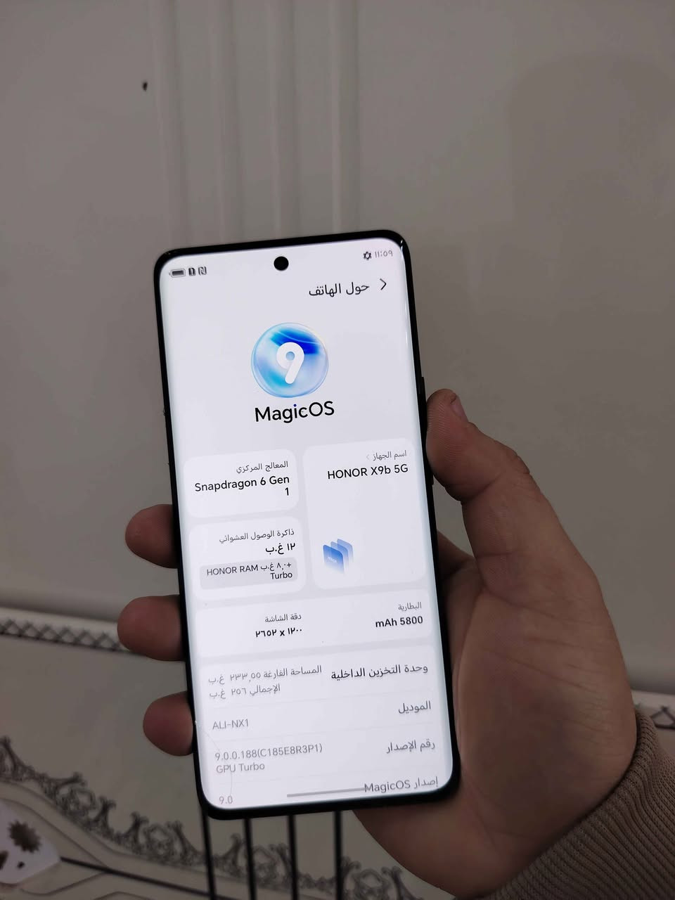 للبيع هونر x9B ذاكره 256/12 جهاز مكفول من اي عطل او تصليح سعر ب185 بي فطر جدا بسيط بلطرف ما مأثر نهائيا سعر بي مجال جدا بسيط الشراي يتصل مكاني كربلاء شارع العباس عليه السلام كربلاء, العراق


**إذا كنت صاحب هذا الإعلان وتريد حذفه لأي سبب، رجاءا أرسل رسالة إلى الدعم الفني**