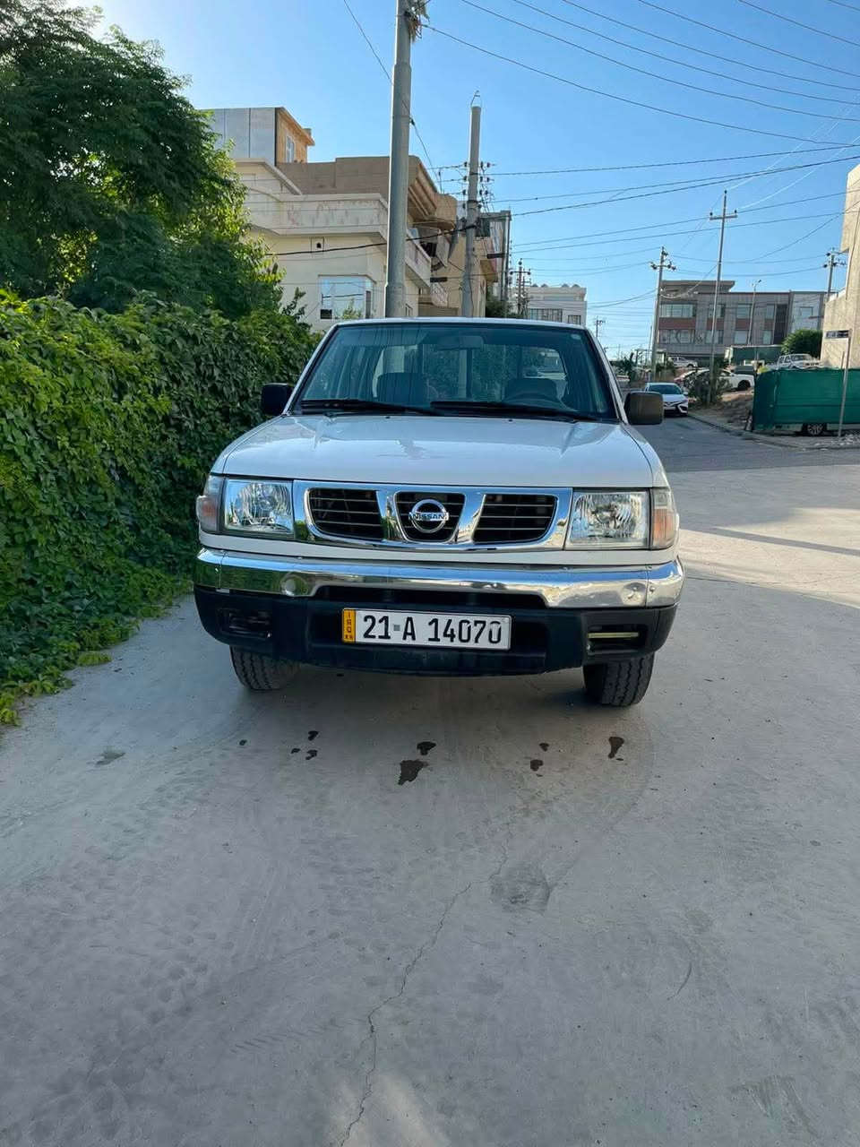 نیسان ٢٠٠٢ تەبرید پاوەر دوو بۆ سێ پەلە بۆیاخی هەیە پێشو دوای دەعمی نیە  دەعمی قورسی نیە سەیارەکە مالی دۆستە ماشالله زۆر پاک ماوەتەوە تەقەو رەقە بە شەرت سەنەوی تازە تا ٢٠٠٢٩ تایە تازە بە کورتی سەیارەکە بی مەسرەفە سحر ٩٣ گەڵاو مەعامەلەیەکی برایانە ***********
