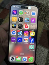 ايفون 14 برو ماكس شرق اوسط ذاكرة 256 نموذج M بطارية 83‎%‎ دووون رفع ال...
